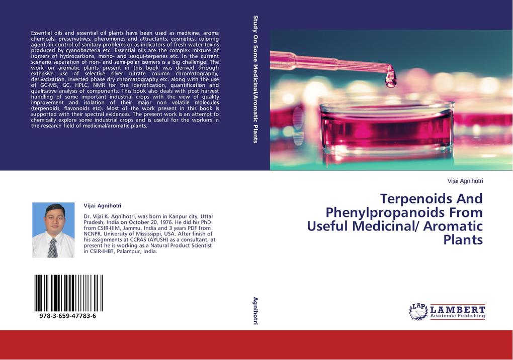 Terpenoids And Phenylpropanoids From Useful Medicinal/ Aromatic Plants als Buch von Vijai Agnihotri - Vijai Agnihotri