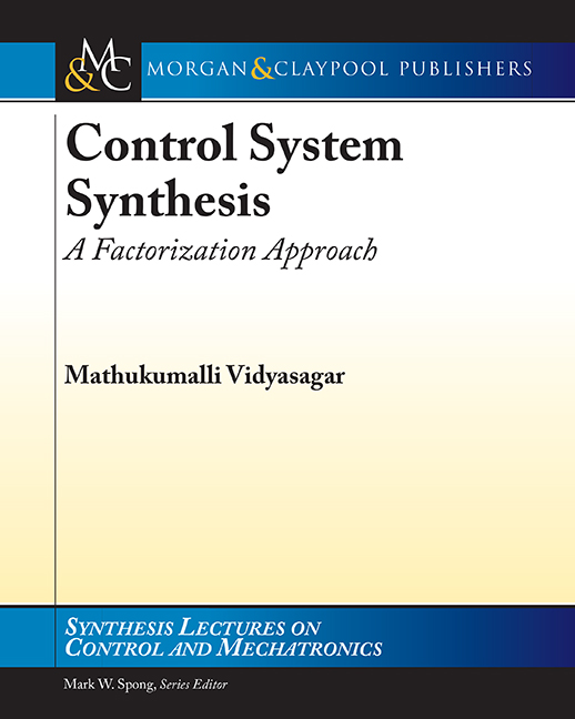 Control System Synthesis als eBook Download von Mathukumalli Vidyasagar - Mathukumalli Vidyasagar