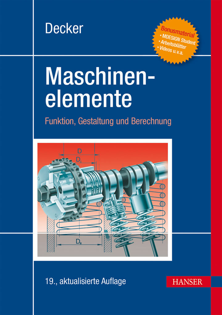 Decker Maschinenelemente als eBook Download von Karl-Heinz Decker - Karl-Heinz Decker