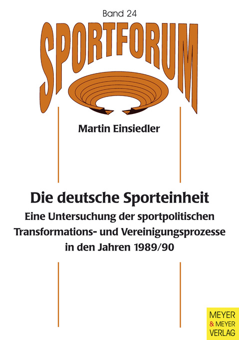 Die deutsche Sporteinheit als eBook Download von Martin Einsiedler - Martin Einsiedler