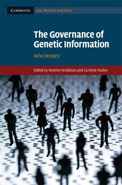 The Governance of Genetic Information als eBook Download von