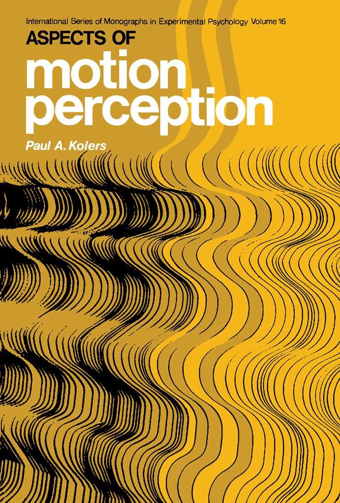 Aspects of Motion Perception als eBook Download von Paul A. Kolers - Paul A. Kolers