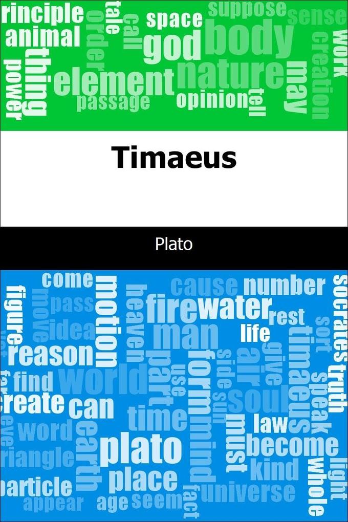 Timaeus als eBook Download von Plato - Plato