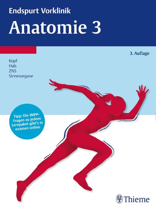 Endspurt Vorklinik: Anatomie 3 als eBook Download von