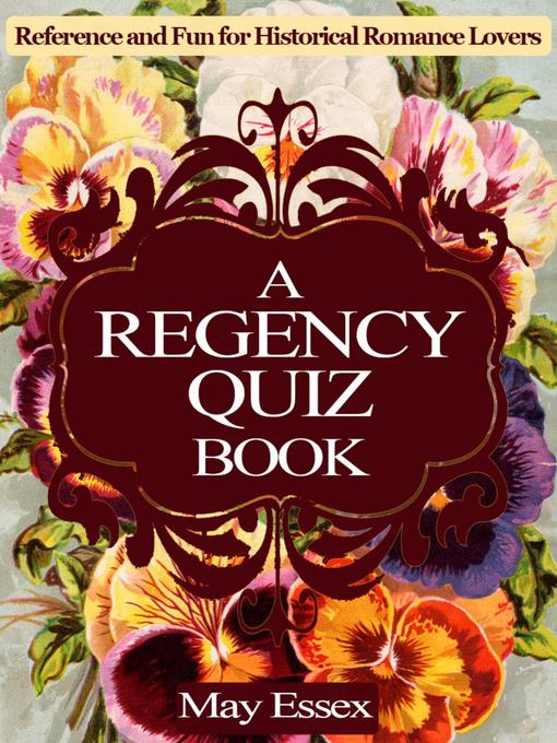 A Regency Quiz Book als eBook Download von May Essex - May Essex