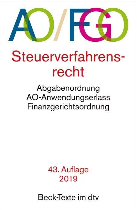 Abgabenordnung AO FGO als Taschenbuch von Armin Pahlke - 3406672086