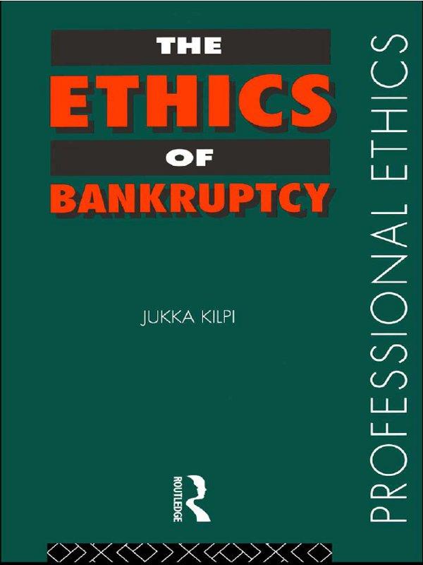 Ethics of Bankruptcy als eBook Download von Jukka Kilpi - Jukka Kilpi