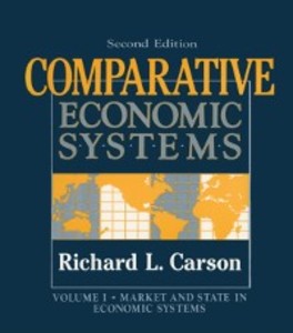 Comparative Economic Systems: v. 1