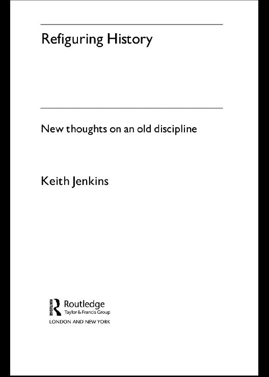 Refiguring History als eBook Download von Keith Jenkins - Keith Jenkins