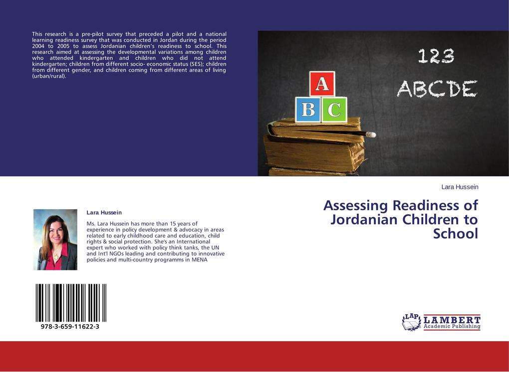 Assessing Readiness of Jordanian Children to School als Buch von Lara Hussein - Lara Hussein