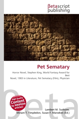 Pet Sematary als Buch von