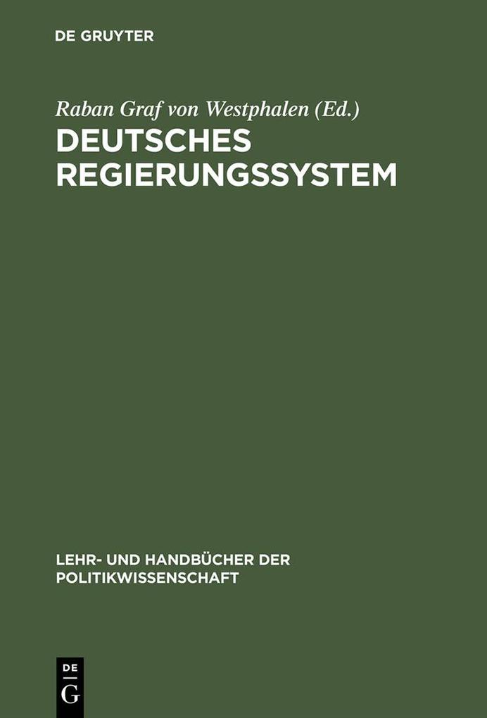 Deutsches Regierungssystem als eBook Download von