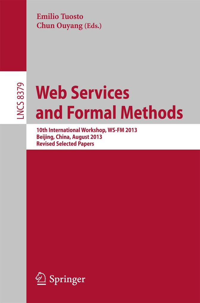 Web Services and Formal Methods als eBook Download von