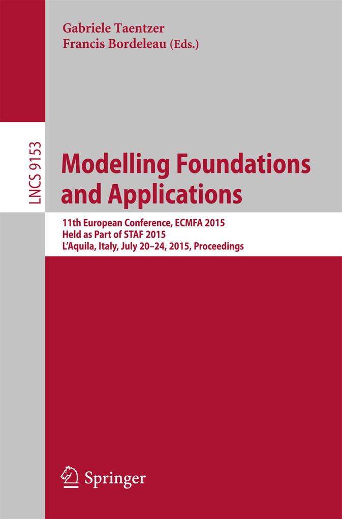 Modelling Foundations and Applications als eBook Download von