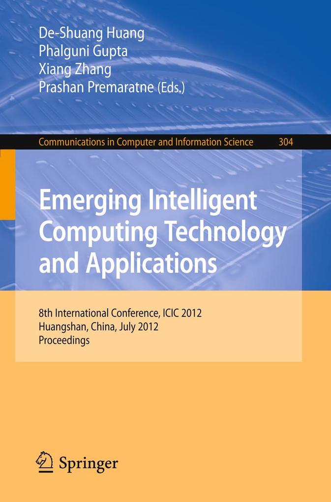 Emerging Intelligent Computing Technology and Applications als eBook Download von
