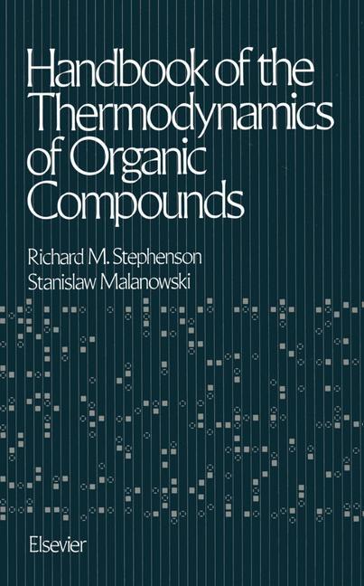 Handbook of the Thermodynamics of Organic Compounds als eBook Download von