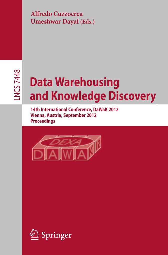 Data Warehousing and Knowledge Discovery als eBook Download von