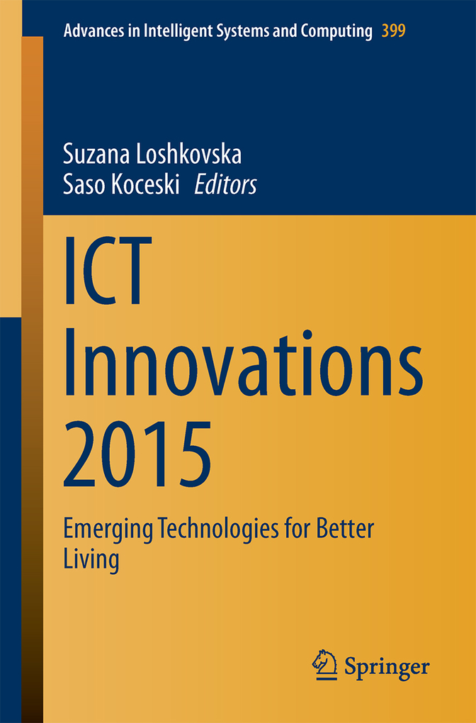 ICT Innovations 2015 als eBook Download von