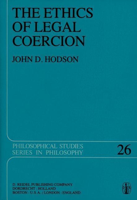 Ethics of Legal Coercion als eBook Download von J.D. Hodson - J.D. Hodson