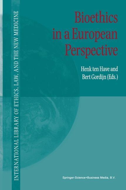 Bioethics in a European Perspective als eBook Download von