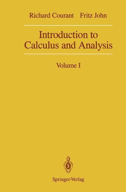 Introduction to Calculus and Analysis als eBook Download von Richard Courant, Fritz John - Richard Courant, Fritz John