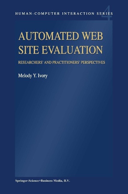 Automated Web Site Evaluation als eBook Download von M.Y. Ivory
