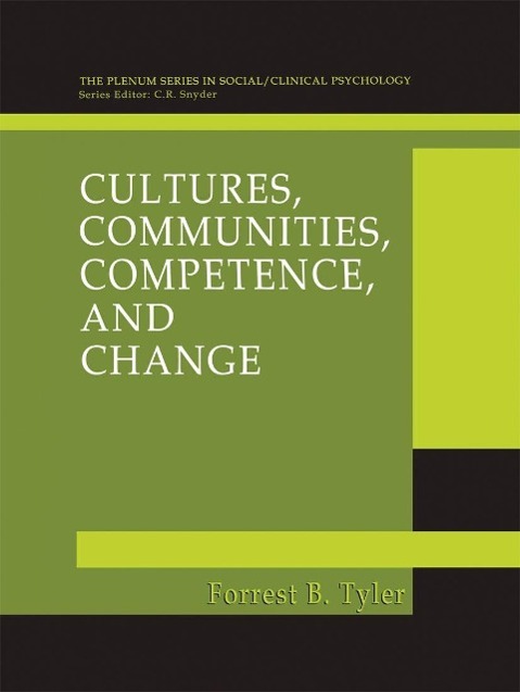 Cultures, Communities, Competence, and Change als eBook Download von Forrest B. Tyler - Forrest B. Tyler