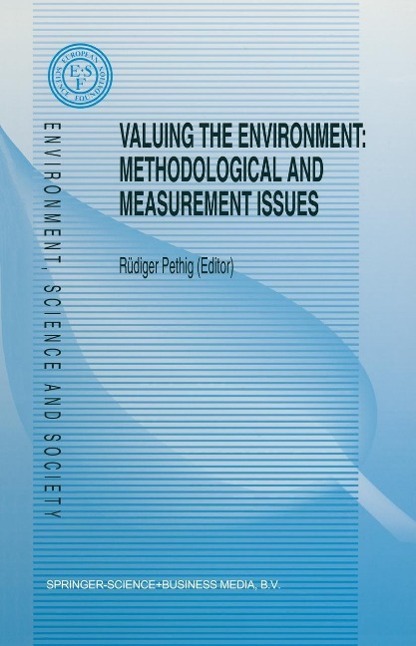 Valuing the Environment: Methodological and Measurement Issues als eBook Download von