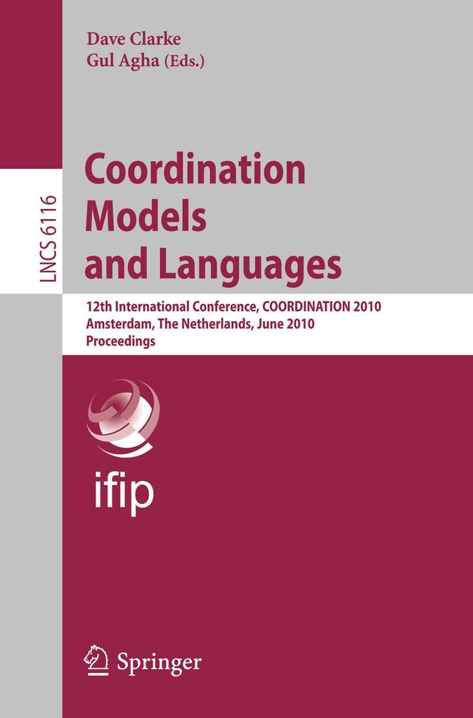 Coordination Models and Languages als eBook Download von