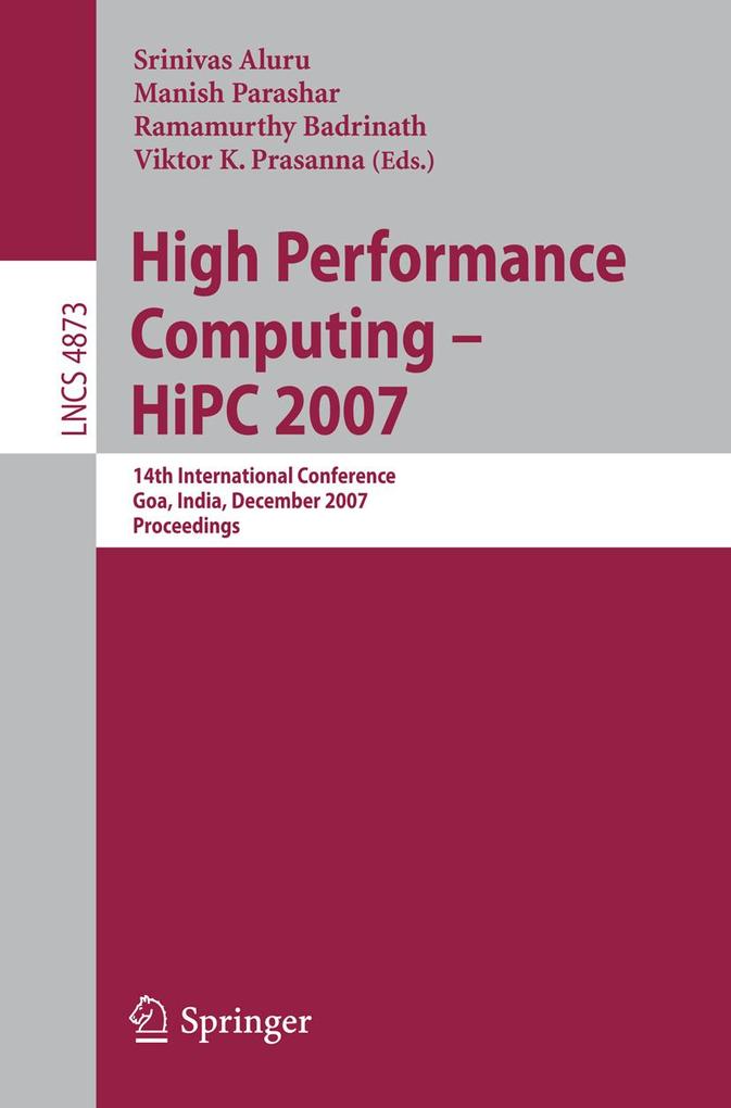 High Performance Computing - HiPC 2007 als eBook Download von