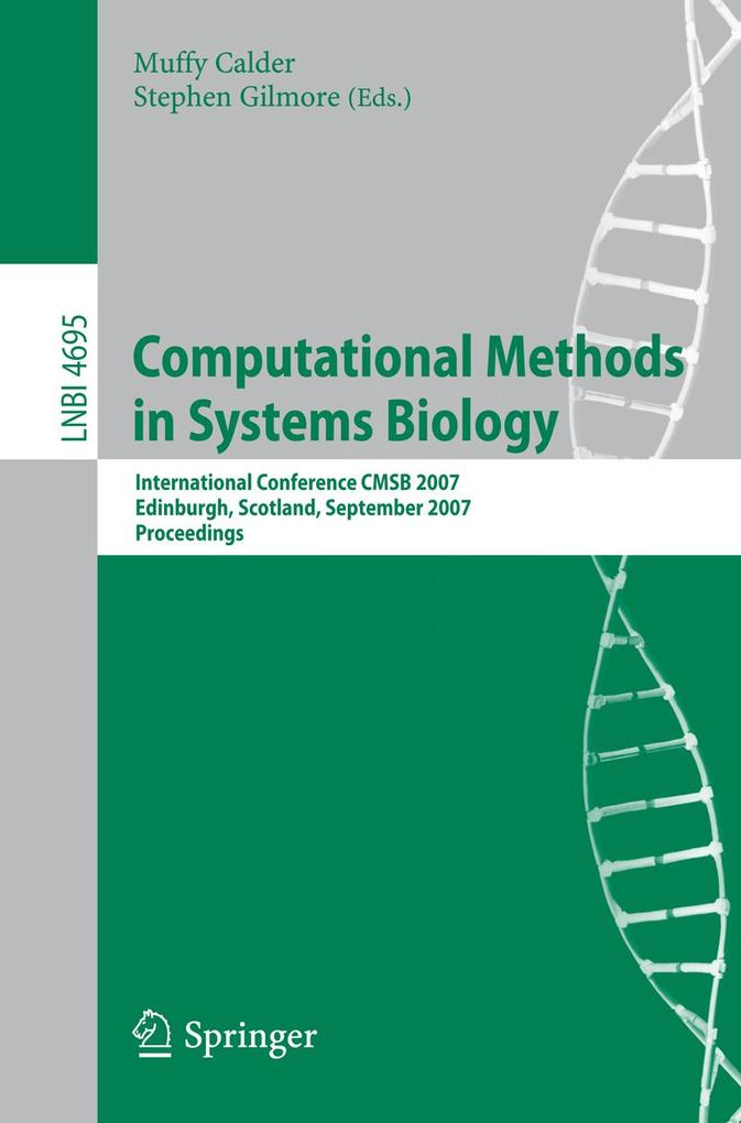 Computational Methods in Systems Biology als eBook Download von