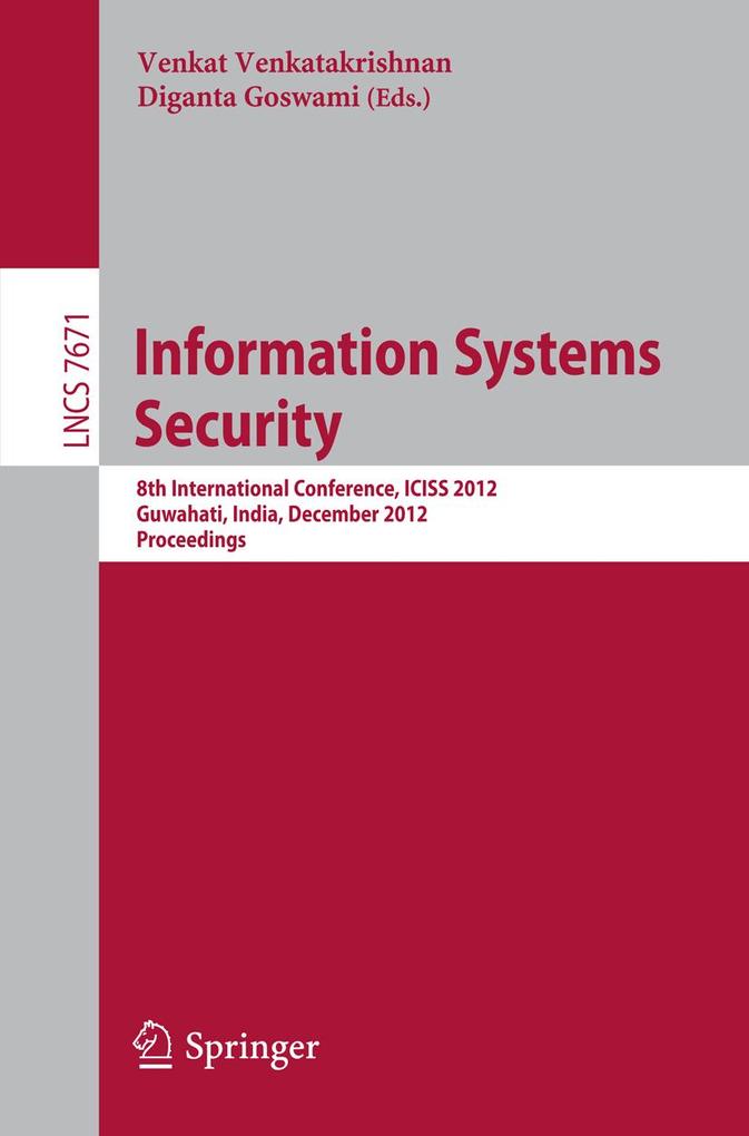 Information Systems Security als eBook Download von