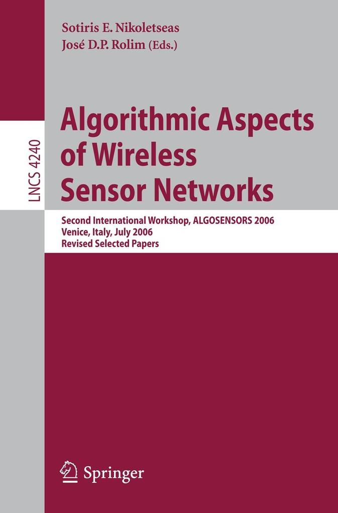 Algorithmic Aspects of Wireless Sensor Networks als eBook Download von