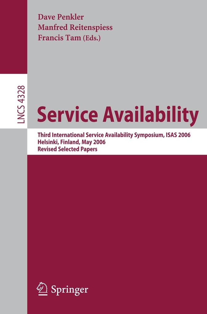 Service Availability als eBook Download von