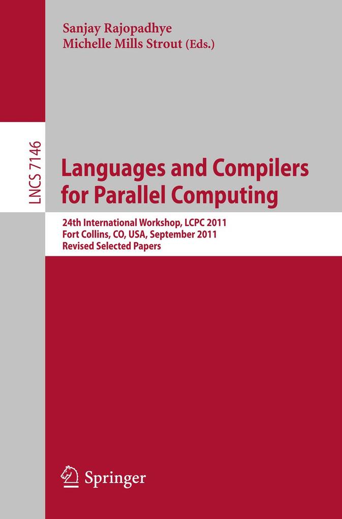 Languages and Compilers for Parallel Computing als eBook Download von