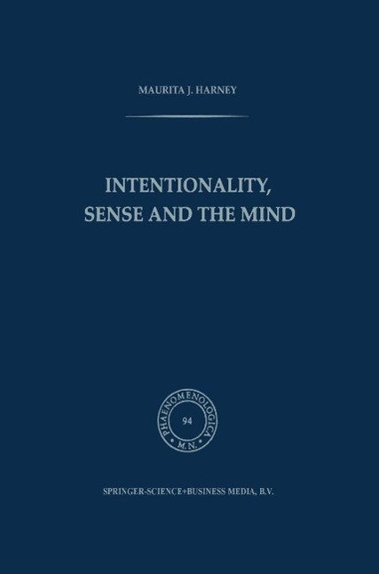 Intentionality, Sense and the Mind als eBook Download von M.J. Harney - M.J. Harney