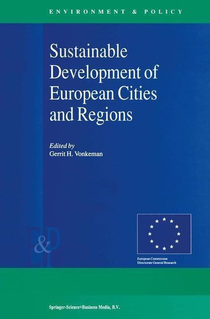 Sustainable Development of European Cities and Regions als eBook Download von