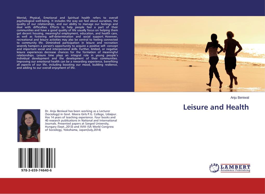 Leisure and Health als Buch von Anju Beniwal