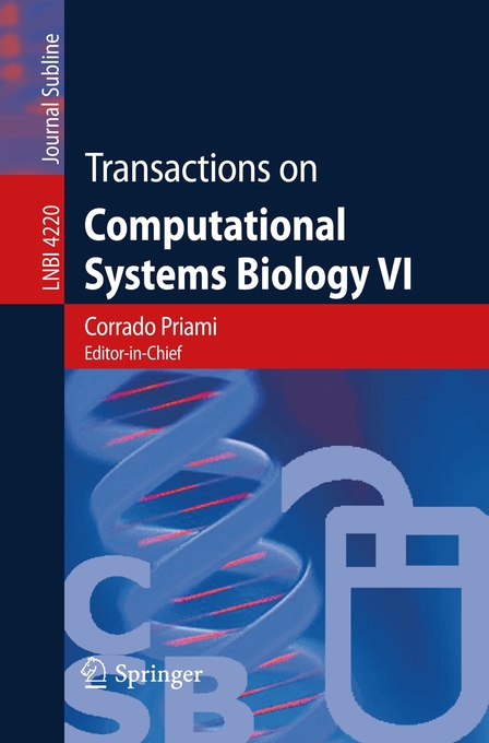 Transactions on Computational Systems Biology VI als eBook Download von