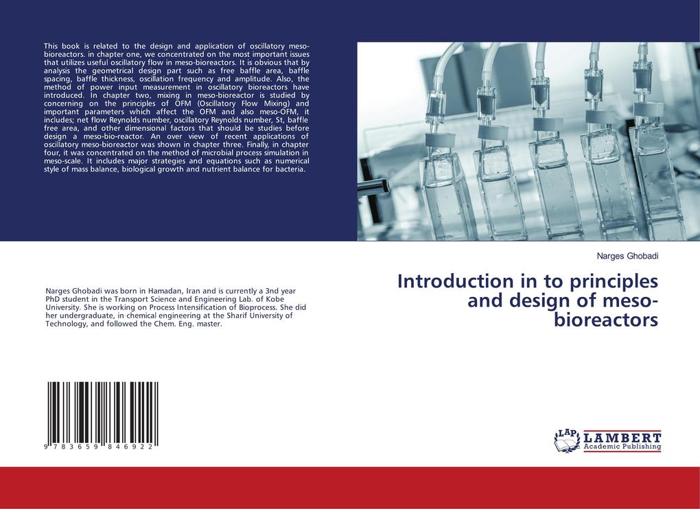 Introduction in to principles and design of meso-bioreactors als Buch von Narges Ghobadi