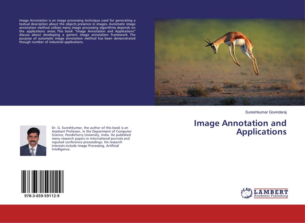 Image Annotation and Applications als Buch von Sureshkumar Govindaraj