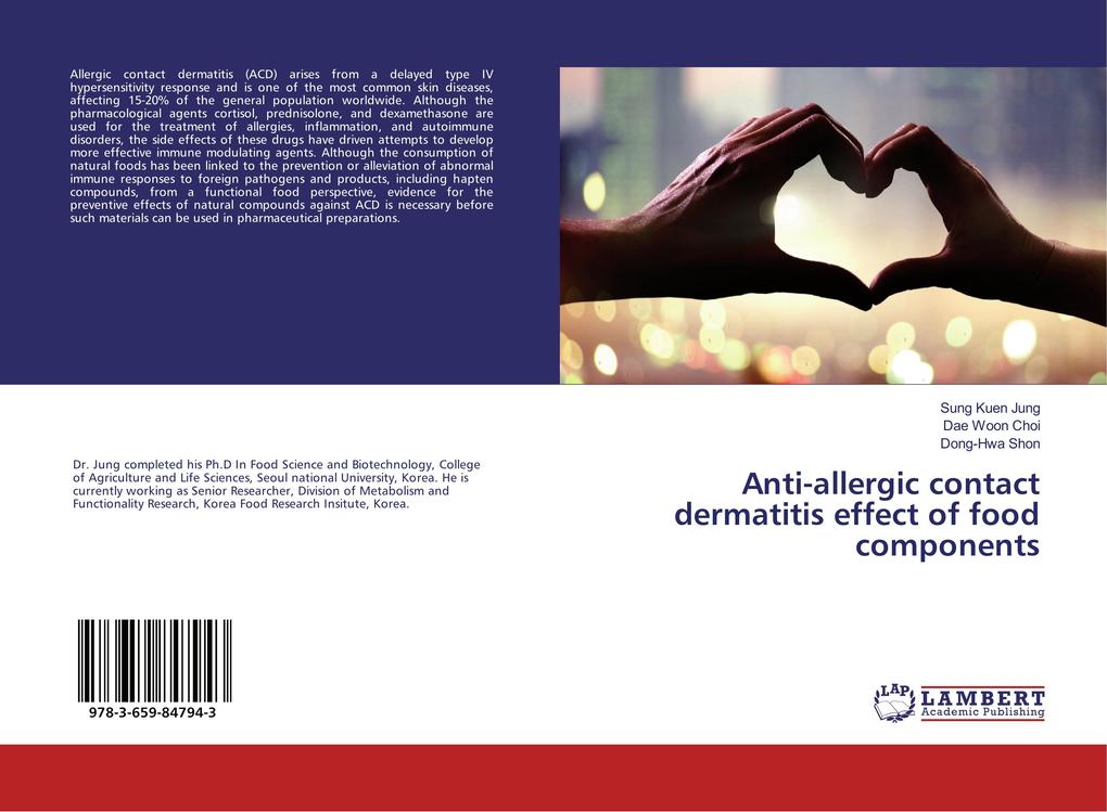 Anti-allergic contact dermatitis effect of food components