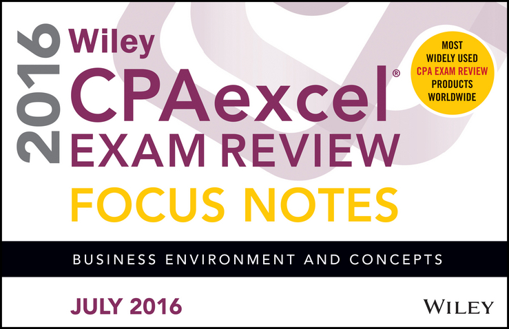 Wiley CPAexcel Exam Review July 2016 Focus Notes als eBook Download von - - -