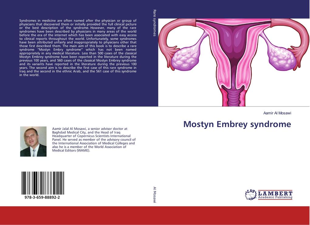 Mostyn Embrey syndrome als Buch von Aamir Al Mosawi - Aamir Al Mosawi