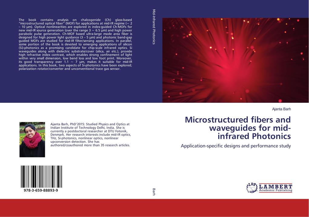 Microstructured fibers and waveguides for mid-infrared Photonics: Application-specific designs and performance study