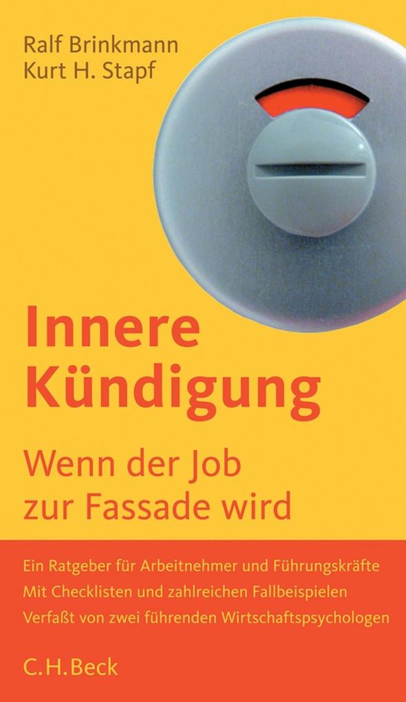 Innere Kündigung: Wenn der Job zur Fassade wird Ralf D. Brinkmann Author