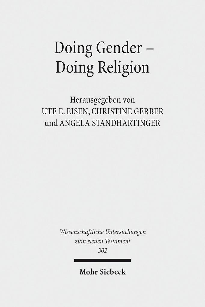 Doing Gender - Doing Religion als eBook Download von