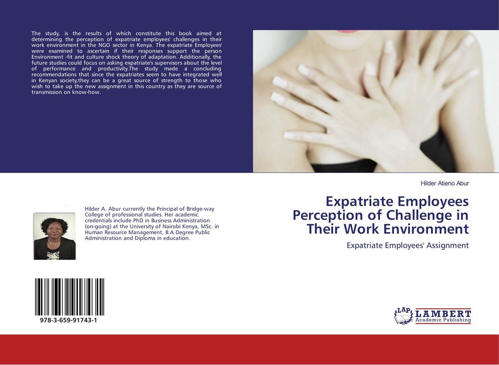 Expatriate Employees Perception of Challenge in Their Work Environment als Buch von Hilder Atieno Abur - Hilder Atieno Abur
