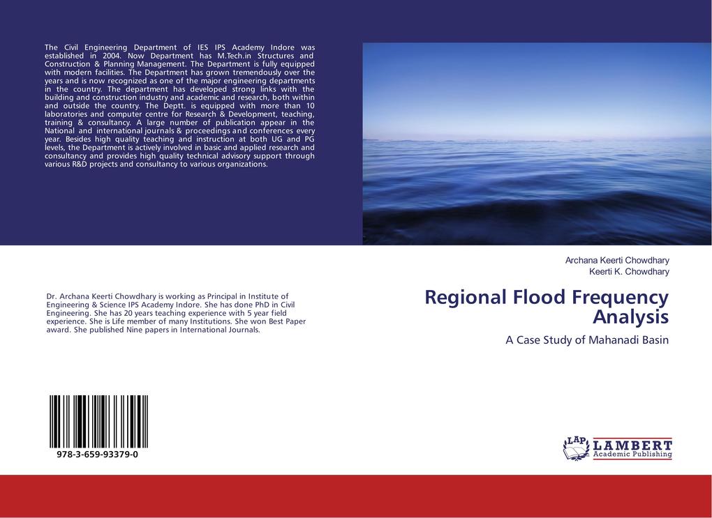 Regional Flood Frequency Analysis als Buch von Archana Keerti Chowdhary, Keerti K. Chowdhary