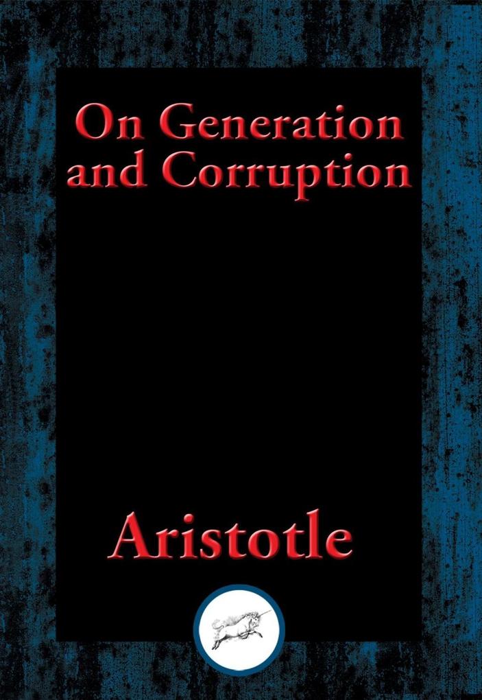 On Generation and Corruption als eBook Download von
